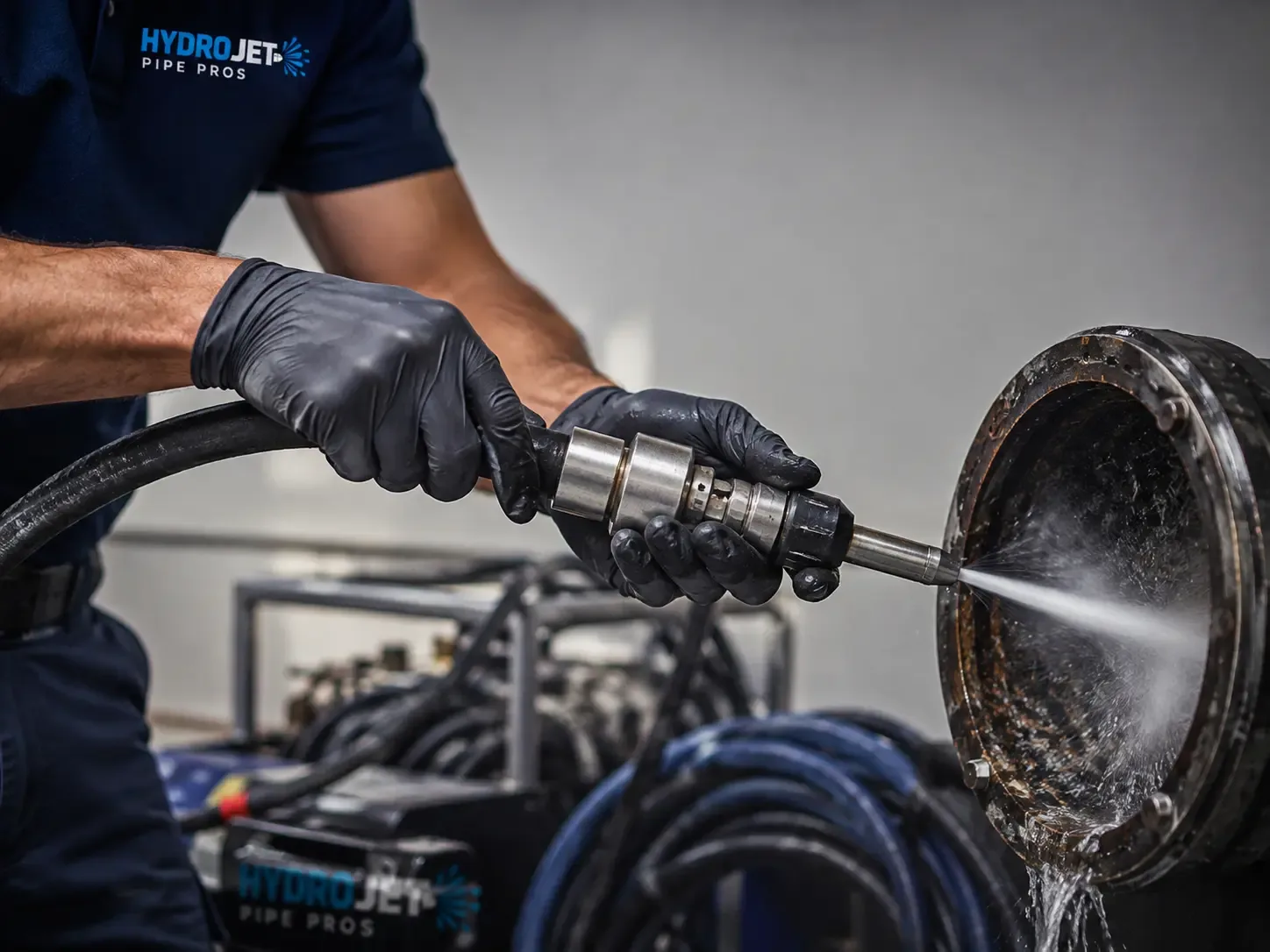 Hydro Jet Pipe Descaling in Birmingham, MI